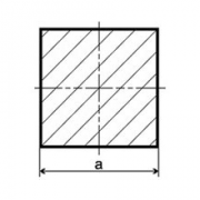 Квадрат г/к калибр. 22х22 Ст. 45